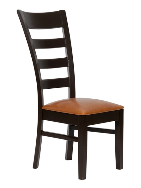 Black leather chair